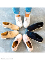 Plain Flat Velvet Criss Cross Round Toe Casual Outdoor Comfort Flats