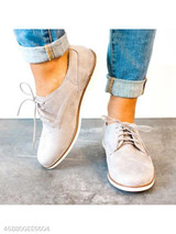 Plain Flat Velvet Criss Cross Round Toe Casual Outdoor Comfort Flats
