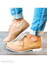 Plain Flat Velvet Criss Cross Round Toe Casual Outdoor Comfort Flats