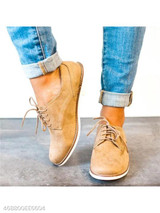 Plain Flat Velvet Criss Cross Round Toe Casual Outdoor Comfort Flats