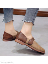 Plain Flat Round Toe Casual Date Comfort Flats