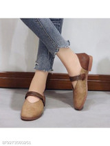 Plain Flat Round Toe Casual Date Comfort Flats