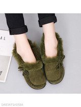 Plain Flat Round Toe Casual Date Comfort Flats