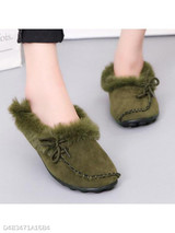 Plain Flat Round Toe Casual Date Comfort Flats
