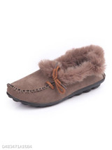 Plain Flat Round Toe Casual Date Comfort Flats