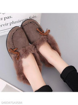 Plain Flat Round Toe Casual Date Comfort Flats