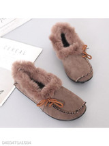 Plain Flat Round Toe Casual Date Comfort Flats