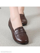 Plain Flat Round Toe Casual Date Comfort Flats
