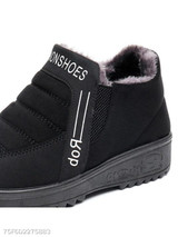 Plain Flat Round Toe Casual Outdoor Ankle Flat Boots