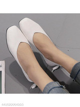 Plain Flat Round Toe Casual Date Office Flat & Loafers