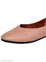 Plain Flat Round Toe Casual Date Office Flat & Loafers