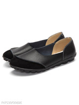 Plain Flat Round Toe Casual Flat & Loafers