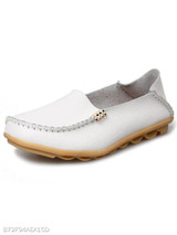 Plain Flat Round Toe Casual Flat & Loafers
