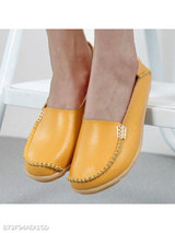 Plain Flat Round Toe Casual Flat & Loafers