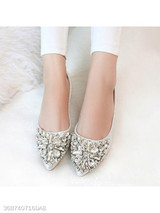 Plain Flat Point Toe Date Office Flat & Loafers