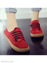 Plain Flat Elastic Round Toe Casual Flat & Loafers