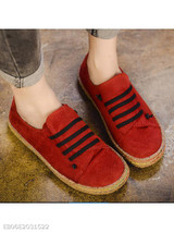 Plain Flat Elastic Round Toe Casual Flat & Loafers