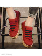 Plain Flat Elastic Round Toe Casual Flat & Loafers