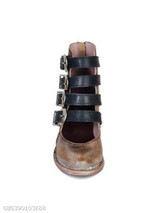 Plain Chunky Low Heeled Round Toe Casual Date Ankle Flat Boots
