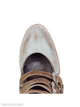 Plain Chunky Low Heeled Round Toe Casual Date Ankle Flat Boots