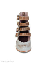 Plain Chunky Low Heeled Round Toe Casual Date Ankle Flat Boots