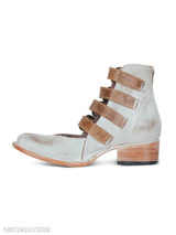 Plain Chunky Low Heeled Round Toe Casual Date Ankle Flat Boots