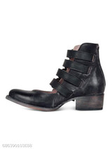 Plain Chunky Low Heeled Round Toe Casual Date Ankle Flat Boots