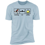 Running on Coffee Unisex Tee