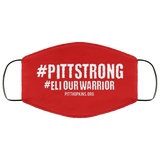 Eli Our Warrior 'Pitt Strong'  Face Mask