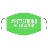 Eli Our Warrior 'Pitt Strong'  Face Mask