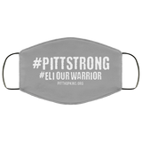 Eli Our Warrior 'Pitt Strong'  Face Mask