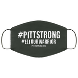 Eli Our Warrior 'Pitt Strong'  Face Mask