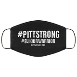 Eli Our Warrior 'Pitt Strong'  Face Mask