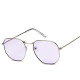 Men's / Women's Fashion Vintage Hex Metal Frame Sunglasses