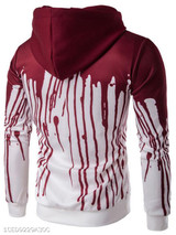 Unique Printed Men Drawstring Hoodie