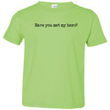 Pitt Hopkins Definition of a Hero Toddler Tee