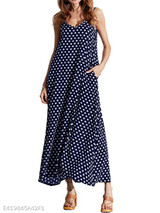 Spaghetti Strap Printed Maxi Dress