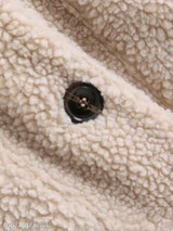 Notch Lapel Patch Pocket Plain Coat