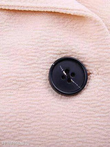 Notch Lapel Single Button Plain Blazer