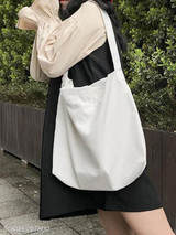 Japanese Style Plain Chic Shoulder Bags