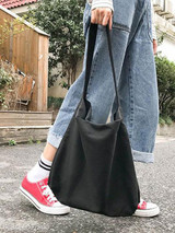 Japanese Style Plain Chic Shoulder Bags
