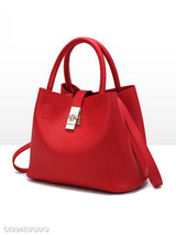 Hot Korea Stylish Faux PU Shoulder Bag