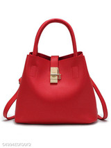 Hot Korea Stylish Faux PU Shoulder Bag
