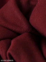Hooded Zipper Plain Coat