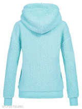 Hooded Kangaroo Pocket Plain Hoodie