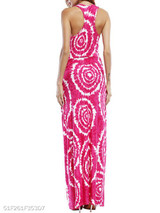 Round Neck Printed Maxi Dress