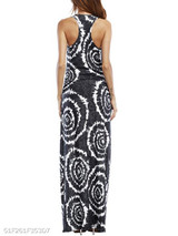 Round Neck Printed Maxi Dress