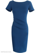 Round Neck Plain Bodycon Dress