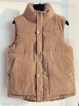 Band Collar Single Breasted Plain Waistcoat