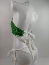 SEXY BIKINI BANDAGE BLING SEQUIN SWIMWEAR
